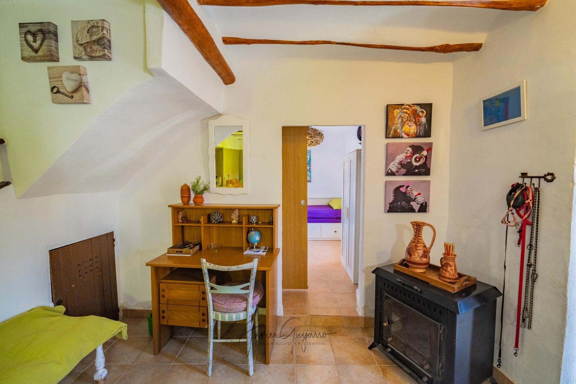 Casa Cuquet De Llum Onil Villa Buitenkant foto