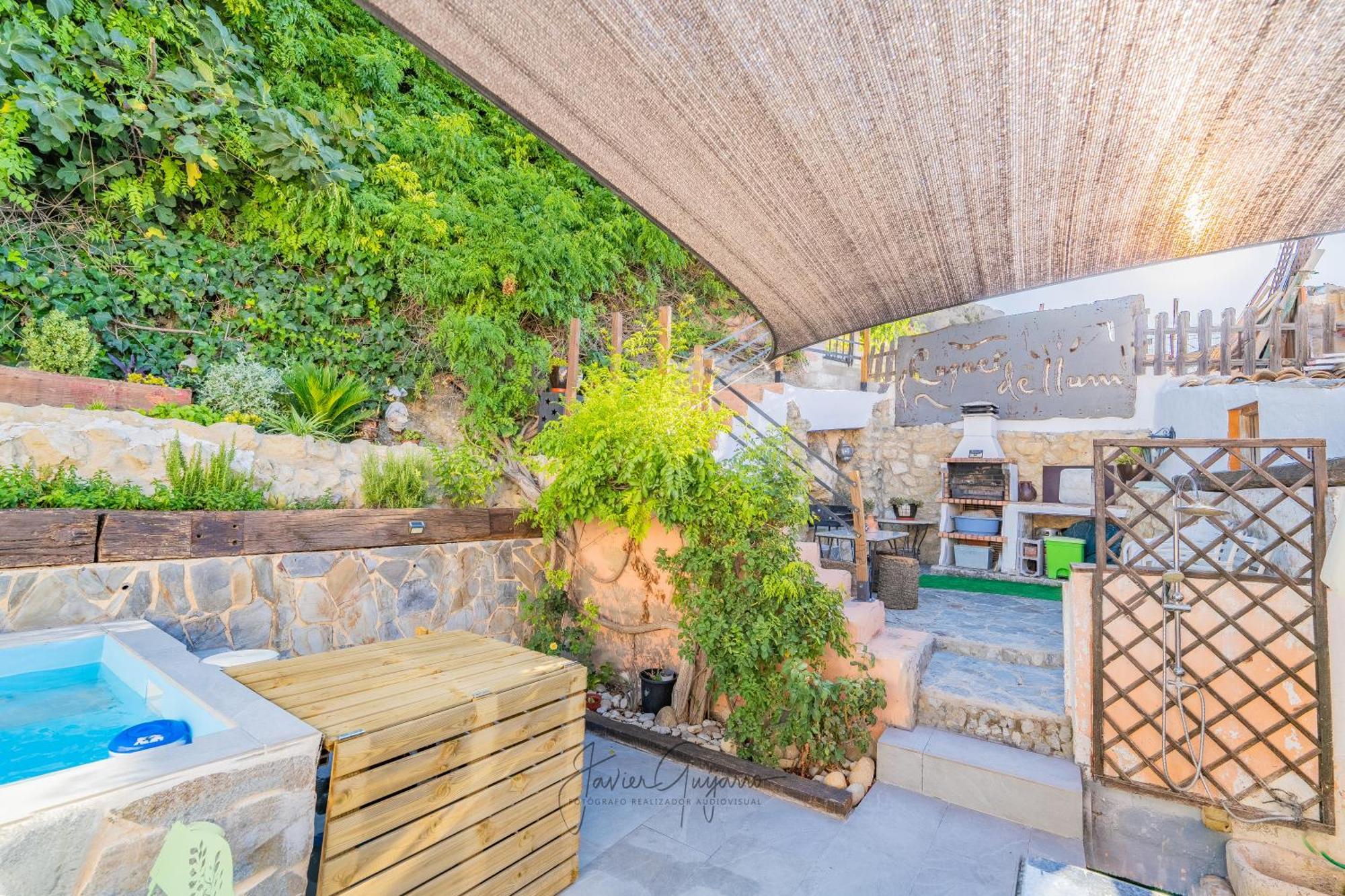 Casa Cuquet De Llum Onil Villa Buitenkant foto