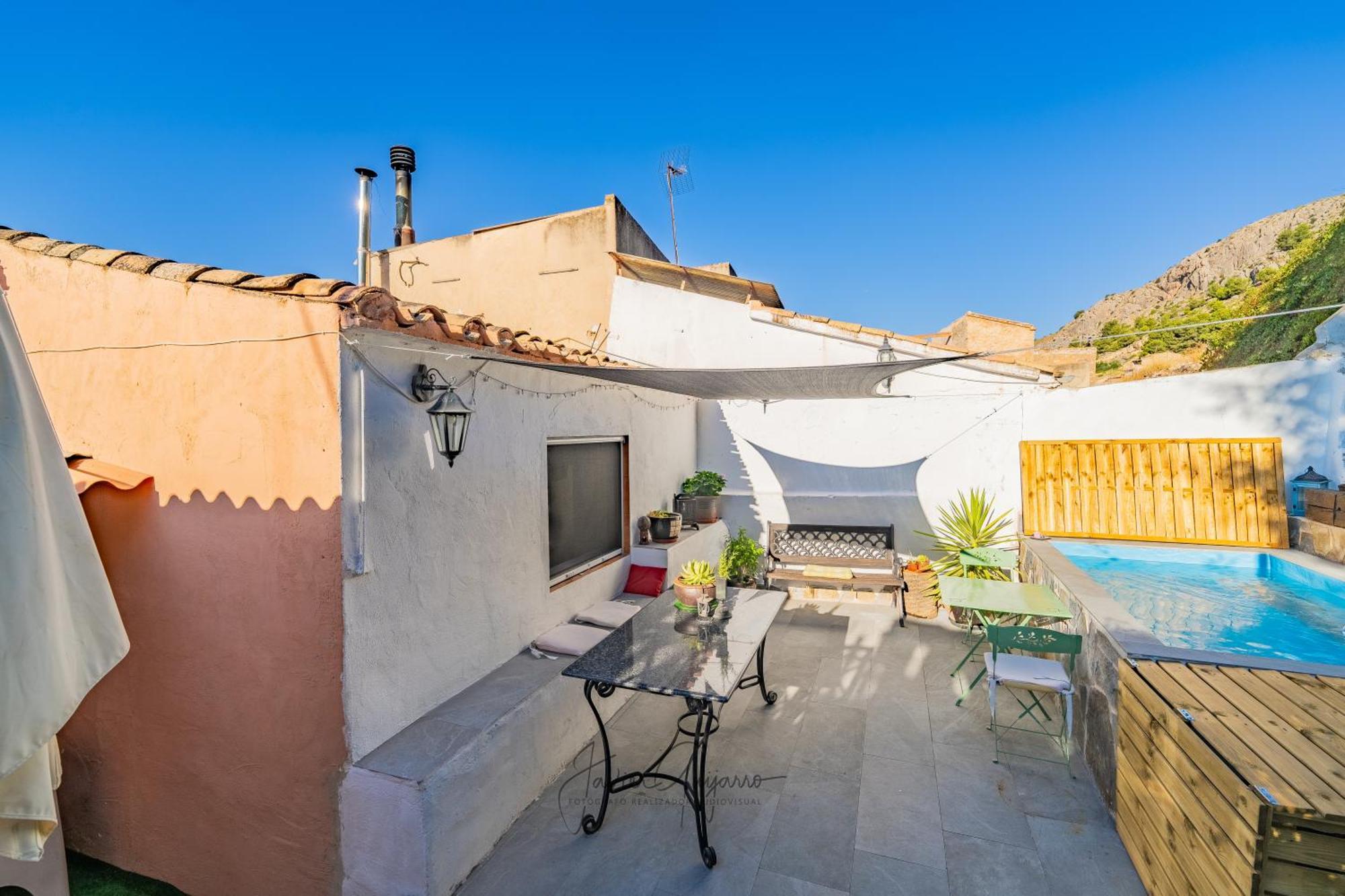 Casa Cuquet De Llum Onil Villa Buitenkant foto