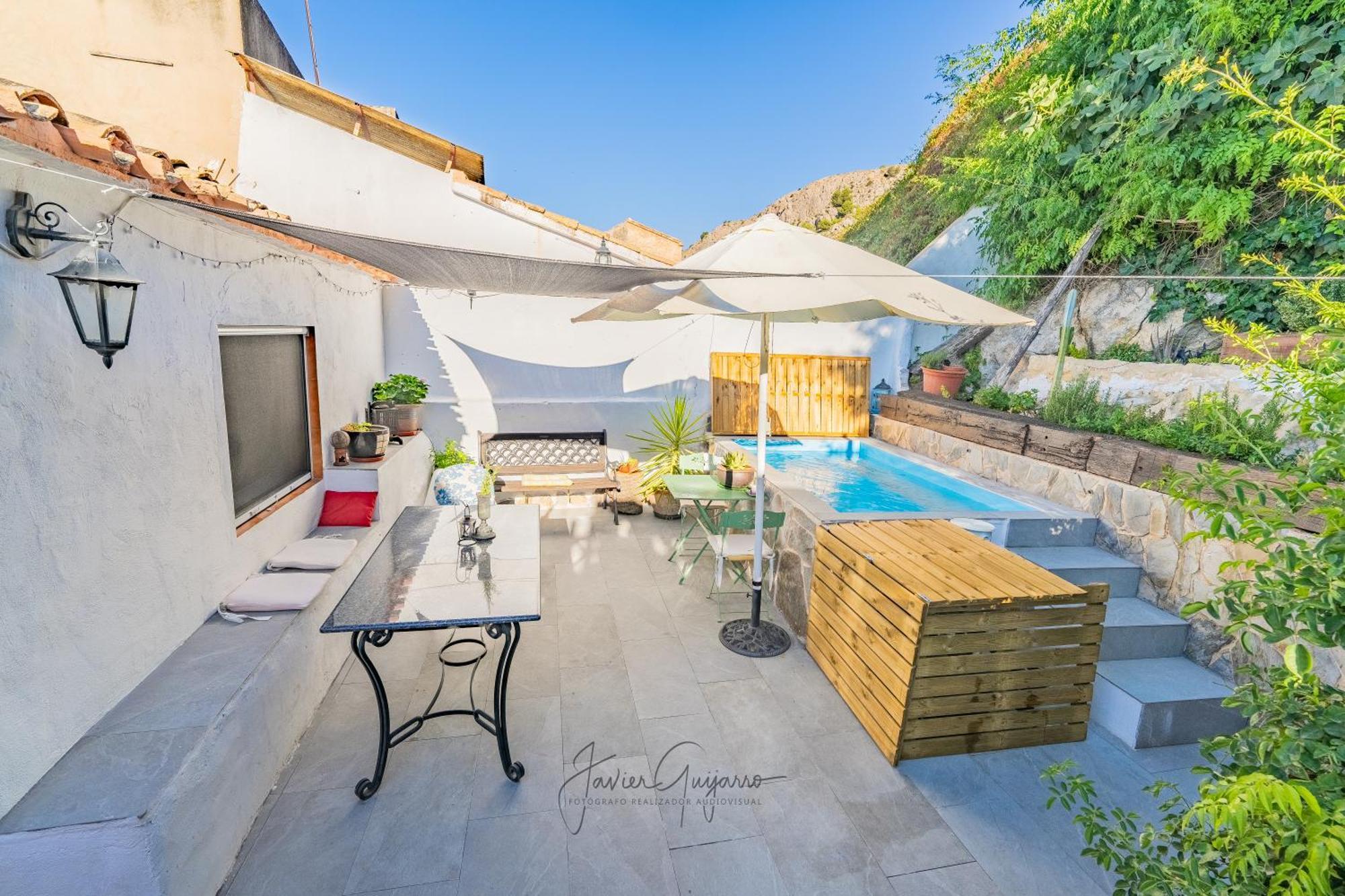 Casa Cuquet De Llum Onil Villa Buitenkant foto