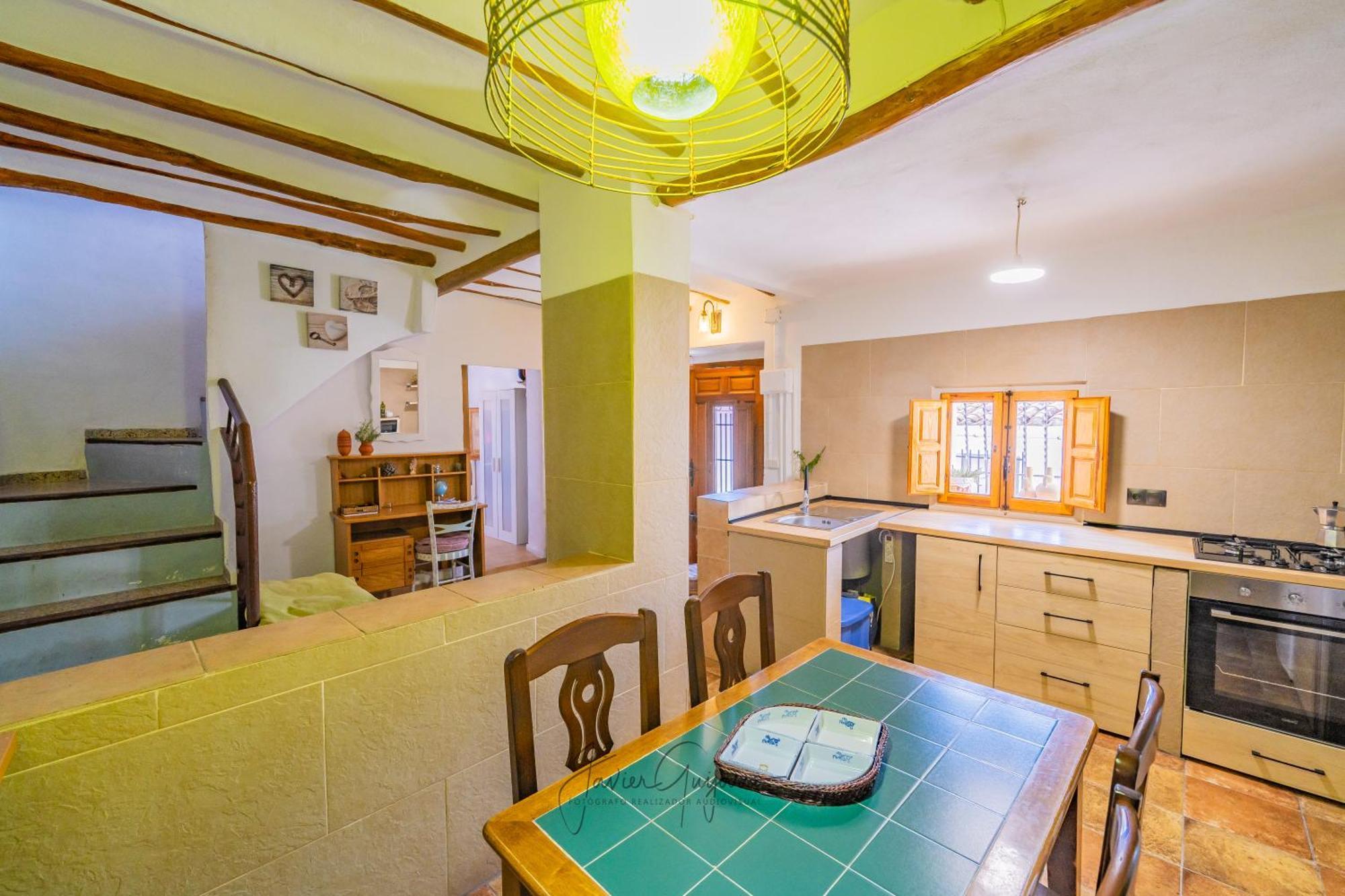 Casa Cuquet De Llum Onil Villa Buitenkant foto