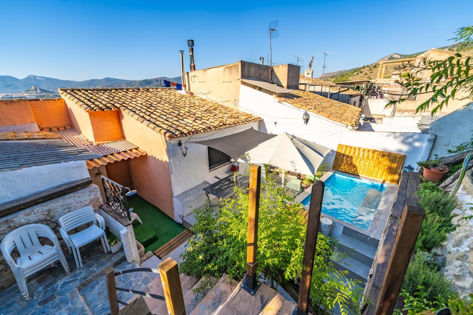 Casa Cuquet De Llum Onil Villa Buitenkant foto